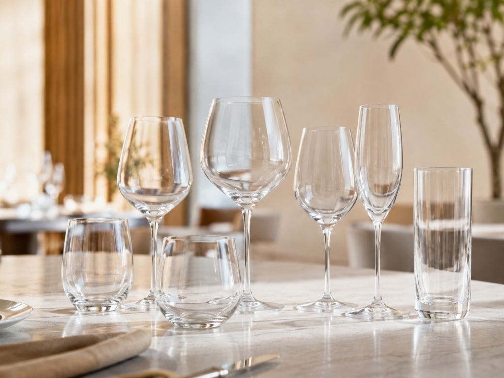 Cristalería, vasos, copas y jarras para gastronomía en Gastrobaires